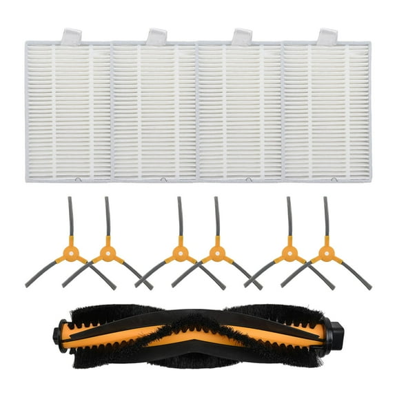 Replacement Main Brush And Filters Set For BObsweep PetHair For SLAM Robot Vacuum Cleaner Enhance Cleaning Performance
