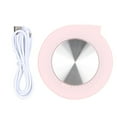 thumbnail image 1 of Posavasos multifuncional con aislamiento USB para tazas de 55 °C (rosa), 1 of 14