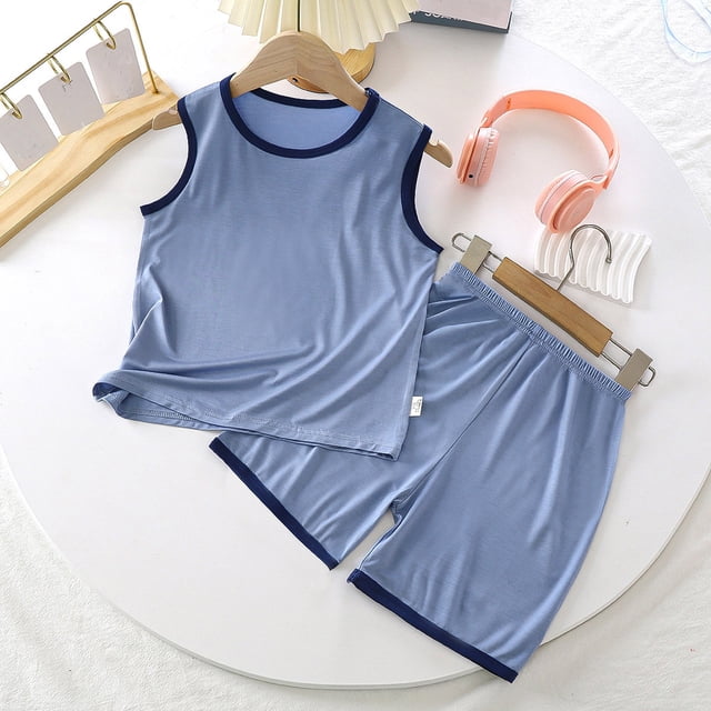 Loose Athletic Performance Quick Dry Active Performance Tank Top and Shorts Basketball Boys' Activewear 3-4 Years