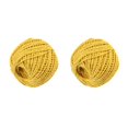 thumbnail image 4 of Inteprter Cotton Thread Weave Socks Clothes Clothing Practicing Wires Rope Colored Teaching Prop Tool Sewing for Beginners DIY Ropes amarillo 2piezas, 4 of 6