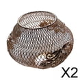thumbnail image 1 of Pantalla de alambre de hierro,Pantalla de alambre de hierro,cubierta de luz de jaula de metal,protector de jaula para bombilla,pantalla para lámpara de luz colgante,cubierta decorativa para, 1 of 8