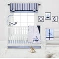 thumbnail image 2 of Bacati Window Valance Little Sailor, 1.0 CT, 2 of 7