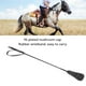 thumbnail image 3 of Cuerte de Montar para Caballos, Varilla de Fibra de PC de 26.8 Pulgadas y Eciestre de Cuero Caballo de Caballo de Caballo con Correa de Muñeca de Goma Látigo de Caballo de, 3 of 7