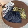 thumbnail image 1 of Pantalones cortos de cintura alta y pierna ancha a rayas para mujer, pantalones deportivos casuales sueltos de algodón de rizo, pantalones de línea para el hogar, pantalones de yoga para mujer, 1 of 2