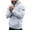 White, variant on Dovford Mens Fuzzy Sherpa Pullover Hoodies 1/4 Zip Up Fluffy Hooded Sweatshirts with Pockets