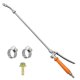 thumbnail image 1 of Stainless Steel Sprayer Wand,1/4in&3/8in Brass Barb Sprayer Wand Replacement,29in Sprayer Wand+ Shu, 1 of 5