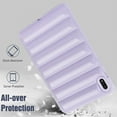 thumbnail image 3 of Allytechgroup Protective Case for Samsung Galaxy Tab S10+ / S9+ / S9 FE+ 12.4", Shockproof Puffy Bumper Cover with Soft Flexible Back, Lightweight Stand Case for Women & Kids, Lightpurple, 3 of 7