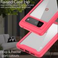 thumbnail image 5 of CoverON Military Grade Slim Cell Phone Case with Screen Protector for Google Pixel 6, Pink, 5 of 9