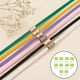 thumbnail image 1 of Cordones elásticos sin lazo Colcomx CapsuleLock Verde claro, 1 of 8