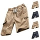 thumbnail image 5 of Odeerbi 3-15 Años Niños Bermudas Cargo Bermudas de Verano Pantalones Cortos Deportivos Casual Work Capris, 5 of 5