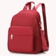 thumbnail image 5 of Bolsa Bolso Mochila clásica de nailon de Color puro para mujer, de hombro de gran capacidad para mujer, 5 of 5