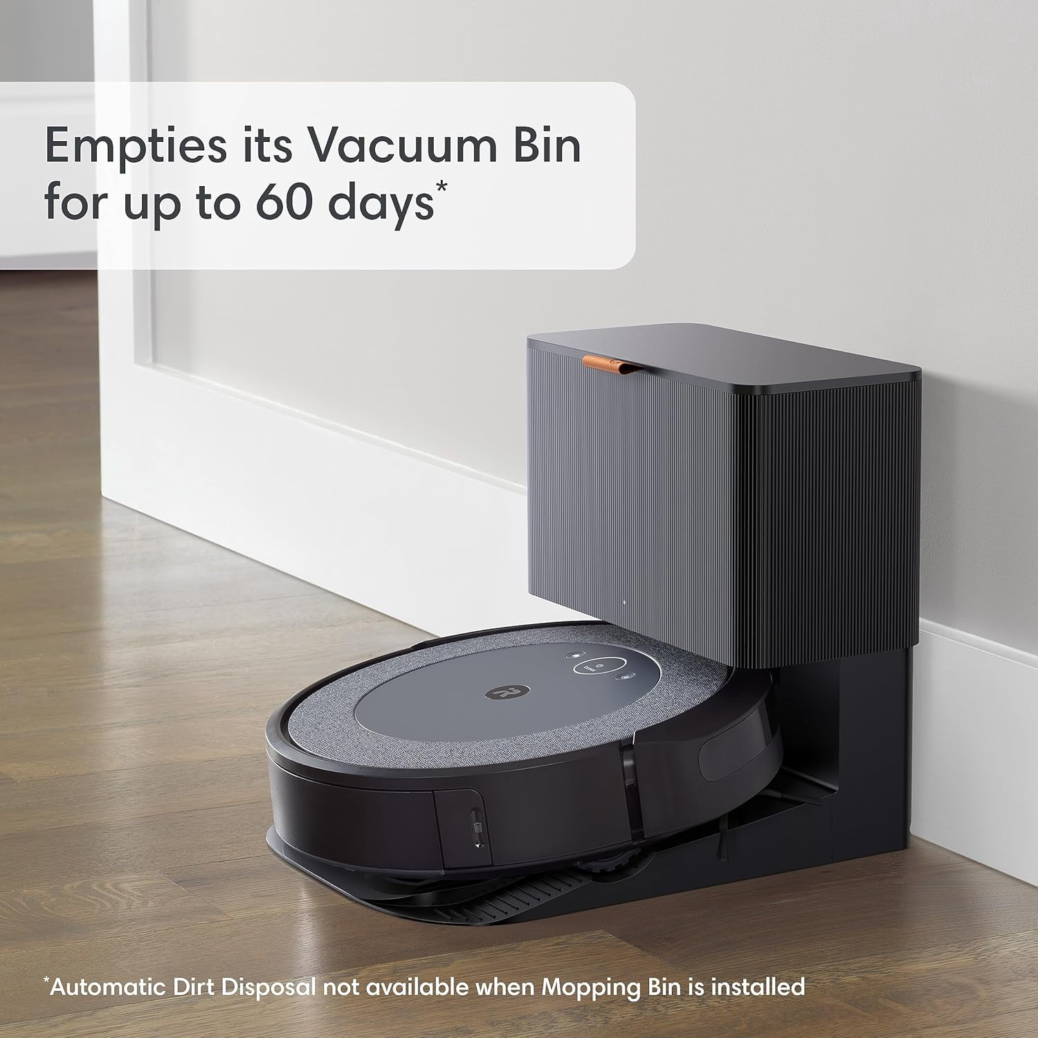 IRobot, i557920. Robotic Floor Cleaners, Roomba Combo i5+ Self-Emptying Robot Vacuum & Mop, 60-Day Auto Dirt Disposal,1