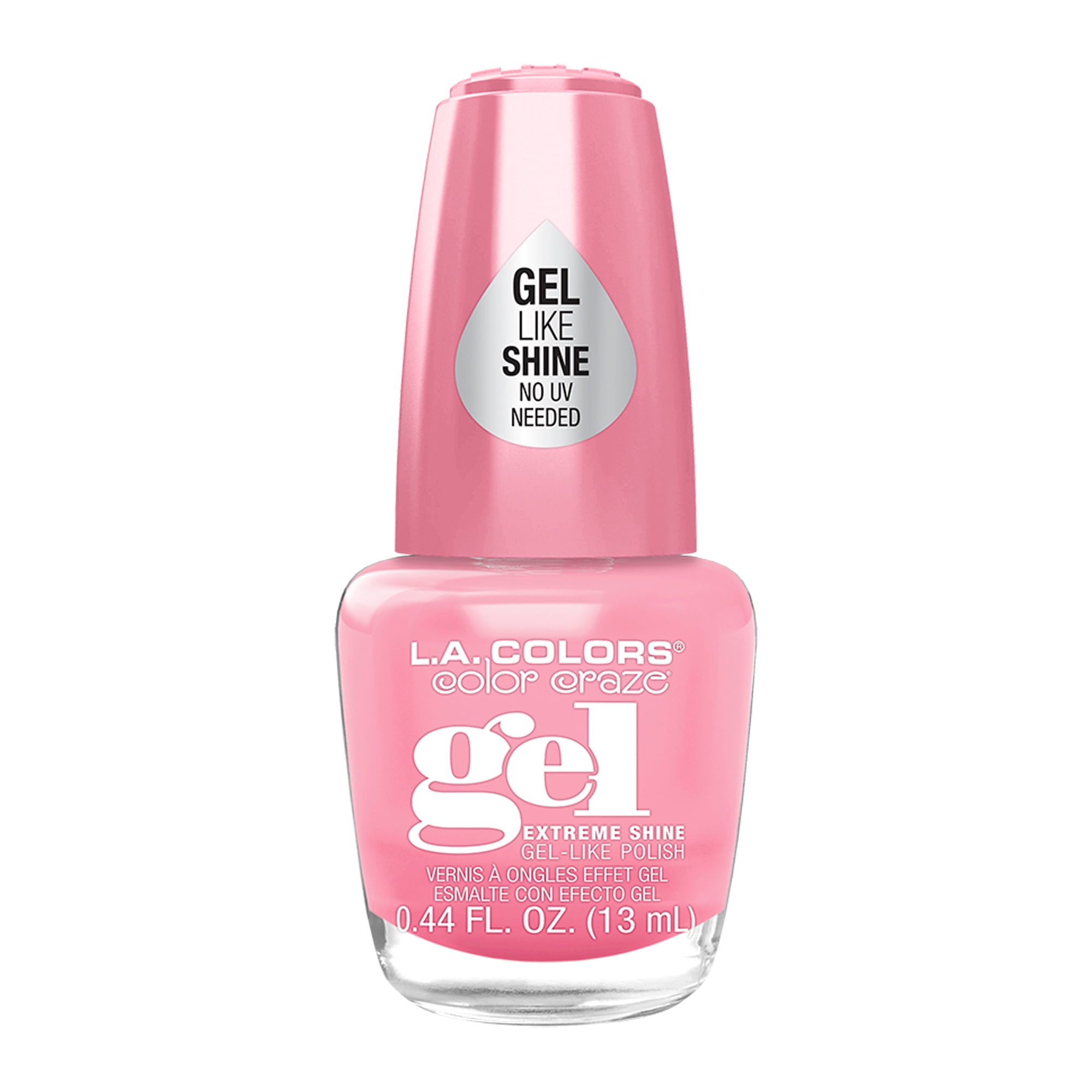 L A Colors Gel Like Nail Polish Gossip 0 44 Fl Oz Walmart Com Walmart Com