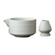 thumbnail image 4 of Cuenco para matcha y soporte para batidor, cuenco de cerámica para té, artesanía japonesa creativa tradicional Blanco, 4 of 9