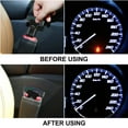 thumbnail image 6 of 2pcs Car Straight Lock Auto Safety Accessories (Black), 6 of 10