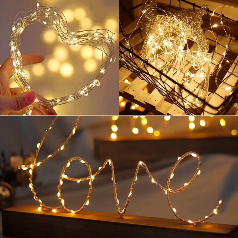 Ayieyill 12-Pack Battery Operated Fairy Lights, Warm White photo 2