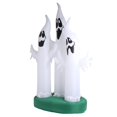 thumbnail image 2 of Explotar Fantasma Blanco, Halloween Inflable 3 Fantasmas Fantasma Inflable con Luz LED Explotar Decoración de Fantasmas Diseño Exquisito, 2 of 5