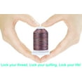 thumbnail image 4 of New brothread 16 Variegated Colors 100% Mercerized Cotton Thread 30WT 600M(660Y), 4 of 7