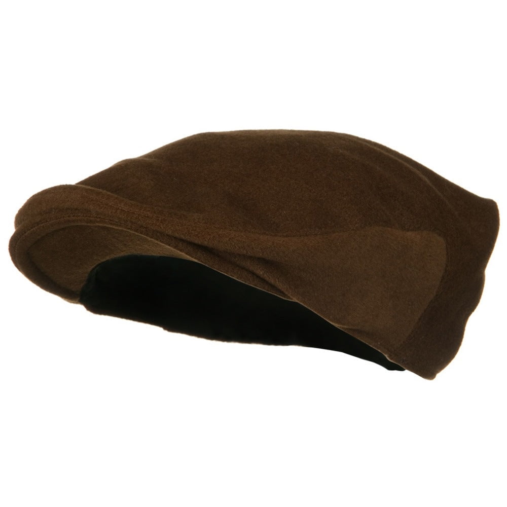 Big Wool Velvet Ivy Cap - Camel XL-2XL 