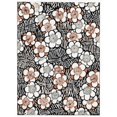 thumbnail image 2 of Stellar Design Studio 15x18 White Modern Wood Framed Museum Art Print Titled - Vintage Woodblock Screen I, 2 of 4