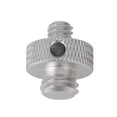 thumbnail image 3 of 1/4in And 3/8in Camera Screw Adapter Mount, Camera Screw Adapter Uniform Force Clear Anodic Oxidation  For Tripod Black,Silver, 3 of 8