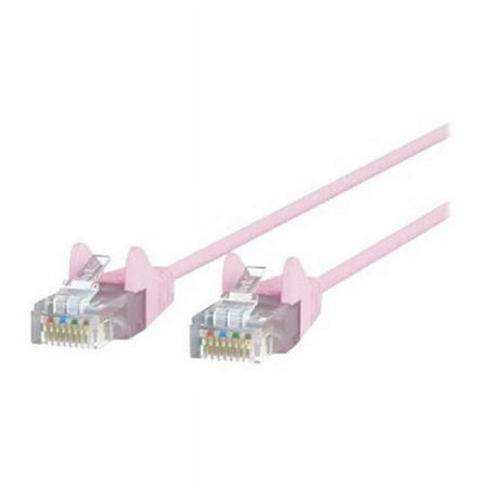 Belkin CE001B15-PNK-S 15 ft. CAT6 Slim 28AWG Cable, Pink