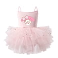 thumbnail image 4 of Vestido sin mangas de verano para niñas, de Anime Kawaii, Hello Kitty, Kuromi, My Melody, de Sanrios, princesa, ballet, falda de malla brillante y esponjosa, 4 of 5