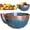B, variant on Self Rotating Berry Bowl, 5.91x3.27 Inch Ceramic Swirling Berry Washing Bowl, Self Spinning Vortex Fruit Washer for Berries, Food Washing Supplies, Quick Drain Food Washing Supplies, Bright Blue