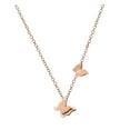 thumbnail image 1 of Collier pour Femmes Mode Design Spécial Diamant Acier Titane Brillant Collier Clavicule Collier Croix pour Femmes, 1 of 5