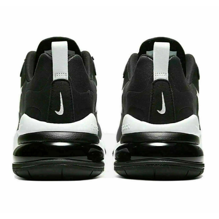 Nike Air Max 270 React Metallic Utopia Slate Boys Shoes Size 4Y Trainers  CU6697