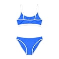 thumbnail image 3 of Bikini de Cintura Alta Bikini Deportivo de Mujer con Correas de Hombro Ajustables Traje de Baño de Alto Soporte Totalmente Cubierto, 3 of 7