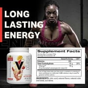 Vitargo Fruit Punch 50 Scoop 2X Faster Absorbing, 4.4 LB Fruit Punch, Pre, Intra & Post, Sugar-Free Complex Carb Powder for Recovery, Endurance & Muscle Gain, Made in USA