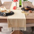 thumbnail image 3 of Design Imports CAMZ13860 Chemin de Table Chevron Or Miel 15x108, 3 of 4