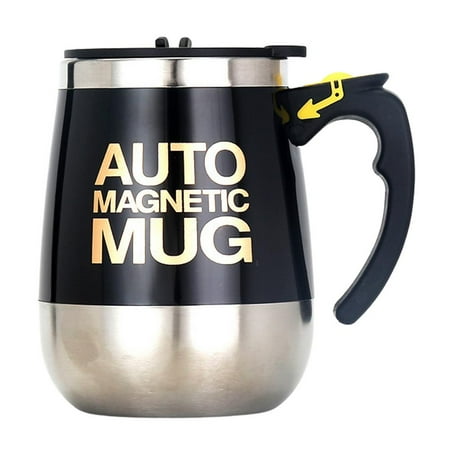 

Bellanny Self Mixing Mug Electric Convenient Stainless Auto Stirring Cup for Coffee Tea Hot Chocolate Milk Stainless Cup for Lazy People in Office Kitchen Travel Home apposite