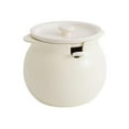 thumbnail image 3 of Récipient de Cuisine avec Couvercle Cuillère Condiment Pot Assaisonnement Décoratif Réservoir M, 3 of 8