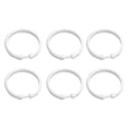 thumbnail image 1 of MasteelfCA 36 Pcs Crochets de Rideau de Douche Ronds Anneaux de Douche pour Rideau, 1 of 7