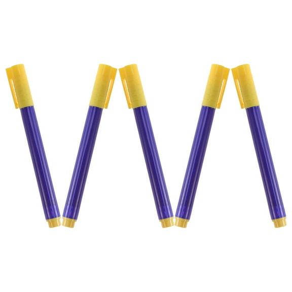 Pretyzoom 5Pcs Water-Based Currency Verification Pen for Reliable Fake Bill Identification