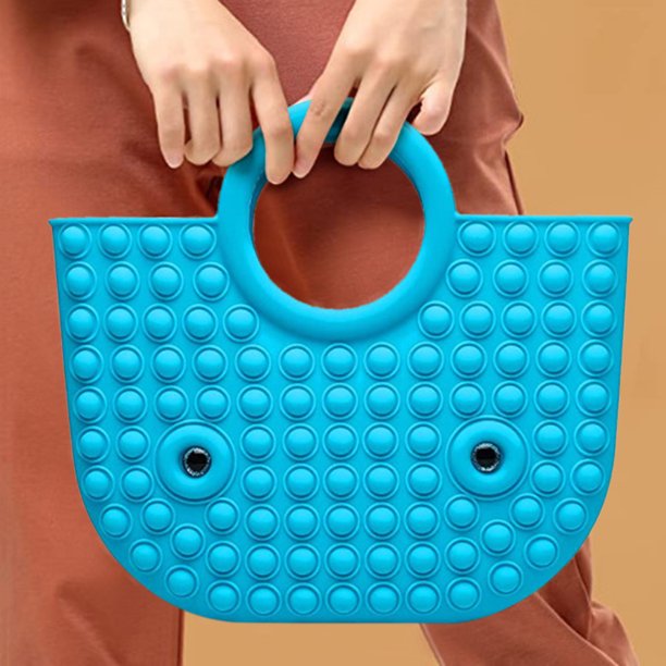 Bolso cesta Push Bubble Stress Reliever Autismo Juguetes Adulto Kid Squeeze Regalo Tmvgtek juguetes de los niños