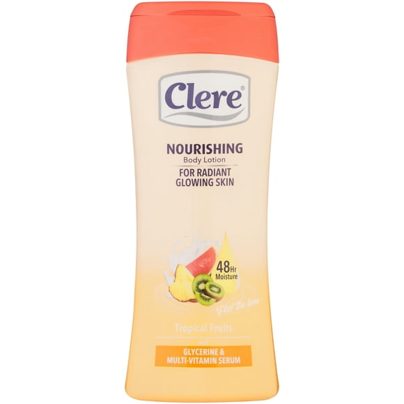 CLERE Loción Corporal Nutritiva - Frutas Tropicales - 400mL