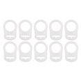 thumbnail image 1 of 10 Unids Silicona Botón Chupete Titur Clip Adaptador Para / Sunnimix Anillos de silicona para chupete, 1 of 8