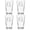 GA, variant on Beer Glass Set of 4 (B)