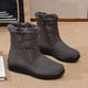 thumbnail image 5 of Botines Con Plataforma Calzado plano informal para mujer, Botas de piel sintética y felpa, botas de invierno antideslizantes para mujer DQrwqpou Tenis De Mujer Tenis De Hombre, 5 of 8