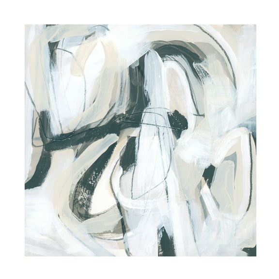 Canvas Wall Art - June Erica Vess 'Twine II' Wall Art for Living Room, Bedroom, or Office Décor by Trademark Fine Art - 14 x 14 Inches