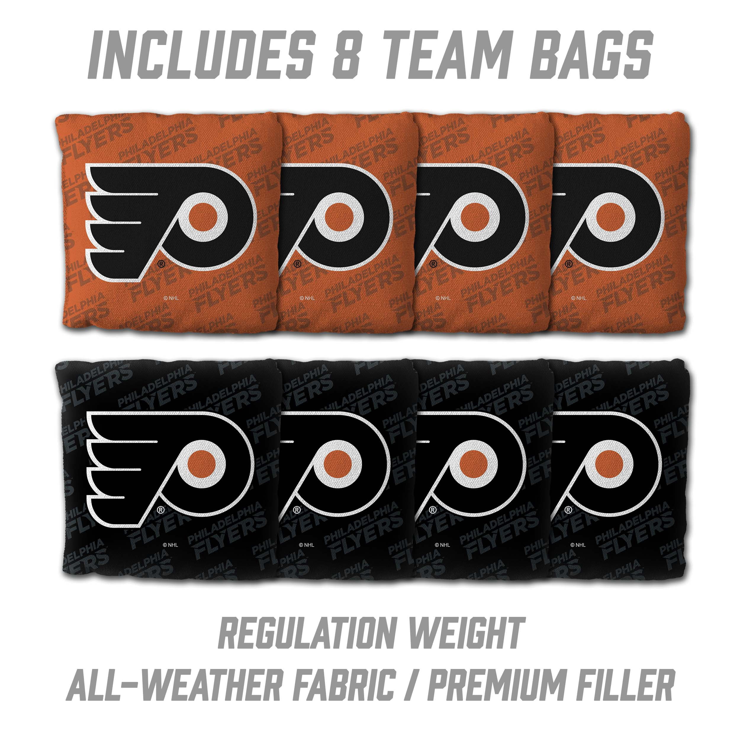 YouTheFan NHLPhiladelphia Flyers 2' x 3' Cornhole Game