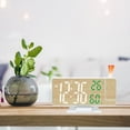 thumbnail image 2 of ZPAQI LED Projectors Alarm Clock with Temperature Humidity Display for Home Office, 2 of 12