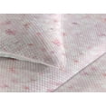 thumbnail image 3 of Ambesonne Sakura Quilted Bedspread Set 3 Pcs, Traditional Cherry Blossom, Queen, Pale Pink Lilac White, 3 of 4