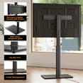 thumbnail image 4 of AOKCOS Modern Swivel Floor TV Stand for TVs up to 75 inch,Black, 4 of 9