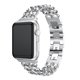 thumbnail image 3 of Correa De Reloj Correa de pulsera de eslabones para Apple Watch Series 42 mm Correa de reloj de aleación (plata) Likrtyny Para estrenar, 3 of 5