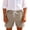 Brown, variant on XXWXYD Boys Summer Shorts Pull on Elastic Waist Comfortable Breathable Solid Color Casual Beach Shorts 5 to 14 Years