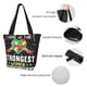 thumbnail image 4 of Easygdp I Love With Autism Bolso de Hombro para Mujer, Bolso Bandolera y Cartera de Mano Elegante para Uso Diario, 4 of 6